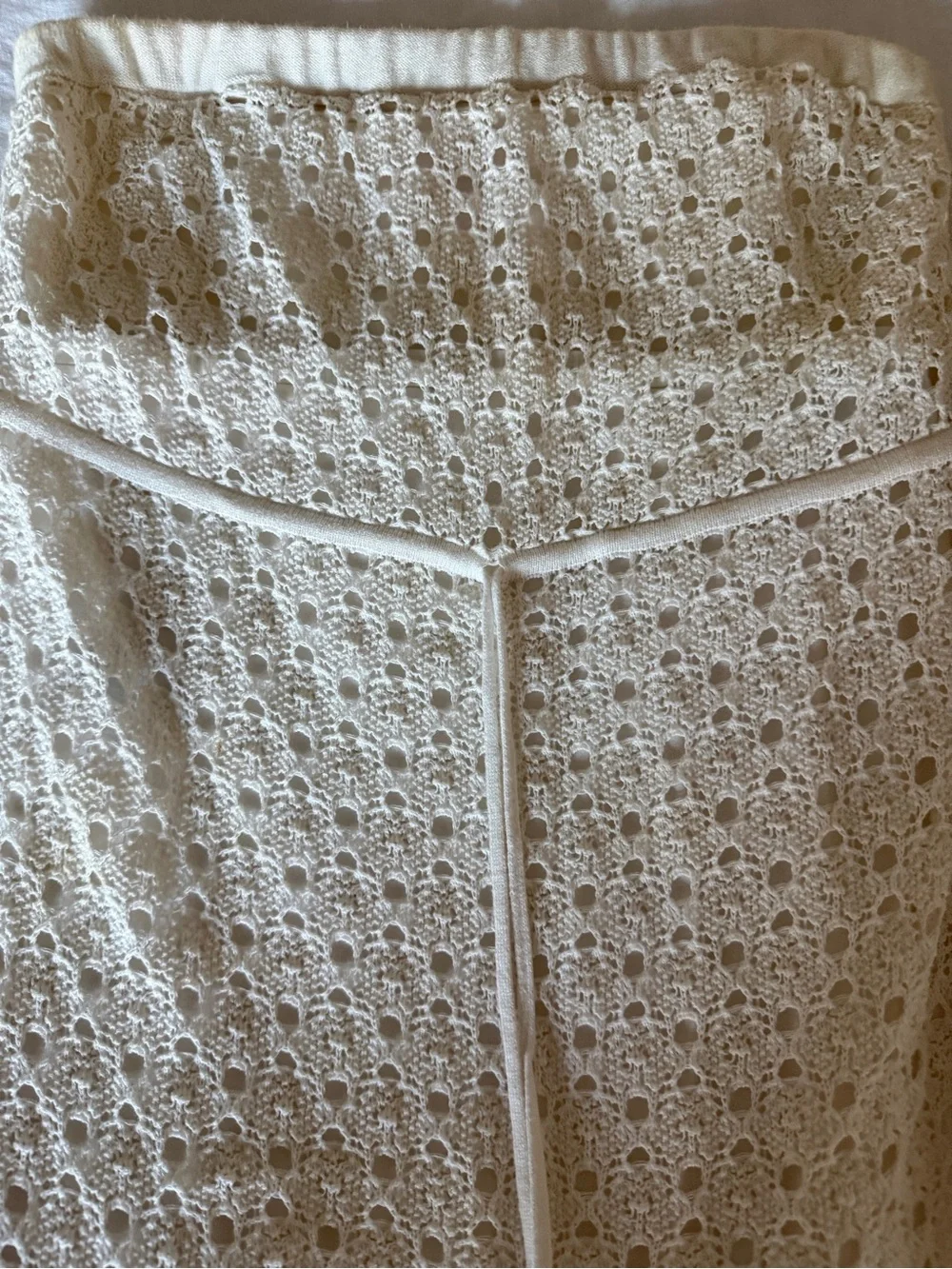 Lilly Pulitzer Cream Strapless Crochet Dress - Picture 2 of 4